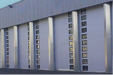 PORTES SECTIONNELLES ISO V80 (panneaux de 80 mm)